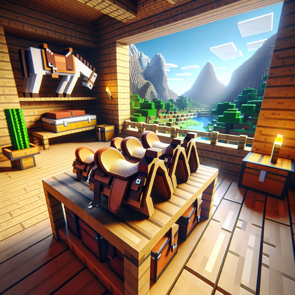 Mastering Minecraft: How to Use and Find Saddles